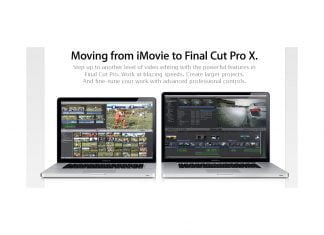 Apple promotes transition from imovie to FCP