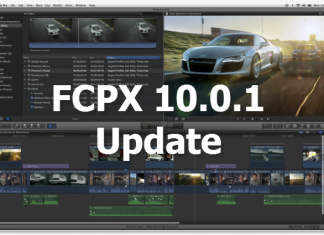 FCPX Update 10.0.0.1