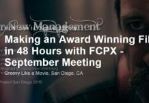 FCP User Group Sept Meeting- Sept 14 at Groovie Like a Movie